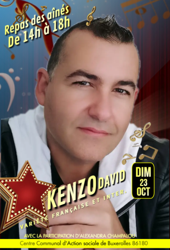 KENZO DAVID EN CONCERT