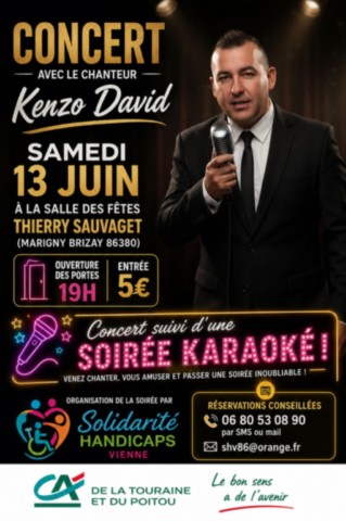 Concert à partir de 19h suivi d'un Karaoké
